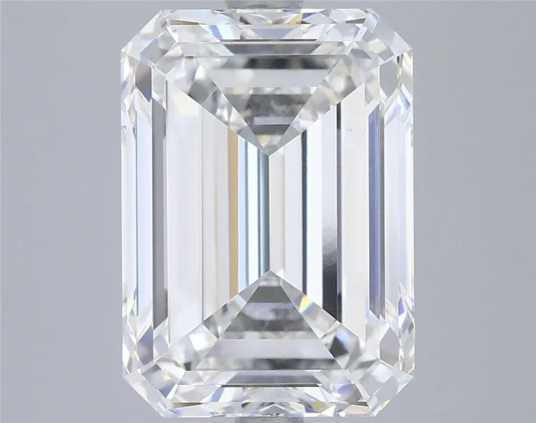 5.02ct Emerald Lab Grown Diamond (Colour F, Clarity VVS2, IGI Certified)