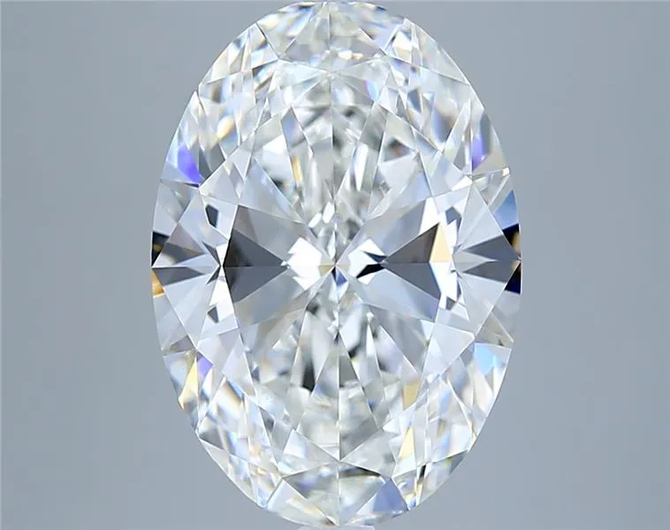 5.02ct Oval Lab Grown Diamond (Colour G, Clarity VVS2, IGI Certified)