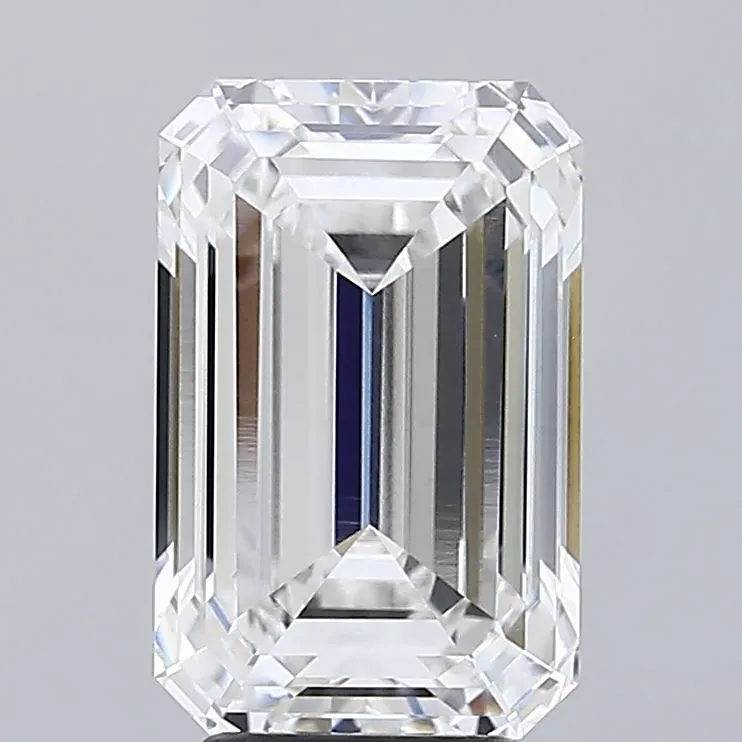 5.04ct Emerald Lab Grown Diamond (Colour F, Clarity VVS2, IGI Certified)