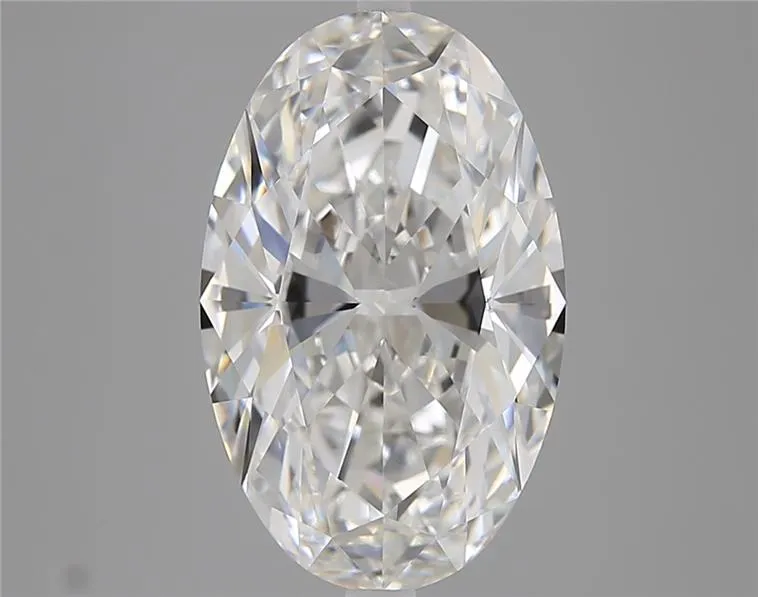5.04ct Oval Lab Grown Diamond (Colour E, Clarity VVS1, IGI Certified)