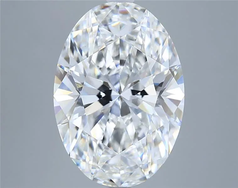 5.04ct Oval Lab Grown Diamond (Colour F, Clarity VVS2, IGI Certified)