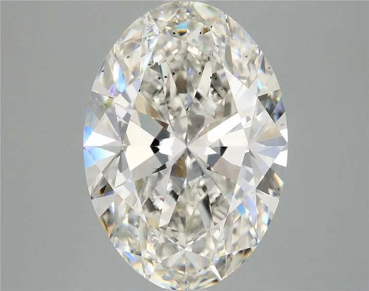 5.05ct Oval Lab Grown Diamond (Colour G, Clarity SI1, IGI Certified)