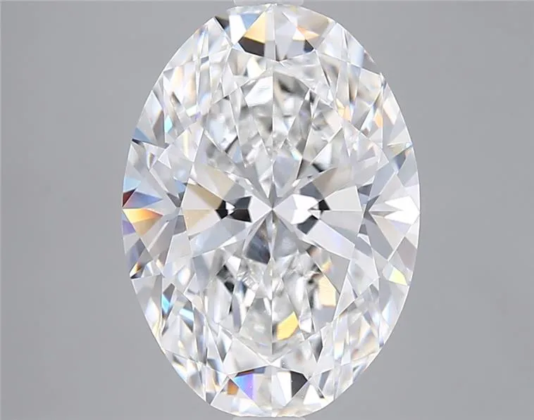5.06ct Oval Lab Grown Diamond (Colour F, Clarity VVS2, IGI Certified)