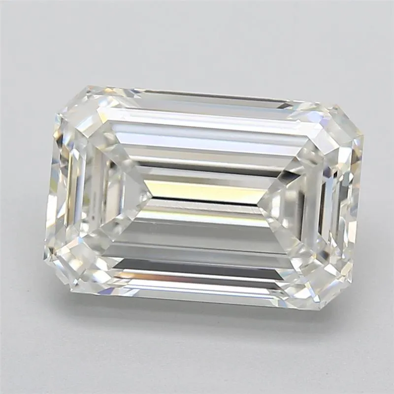 5.08ct Emerald Lab Grown Diamond (Colour F, Clarity VVS2, IGI Certified)