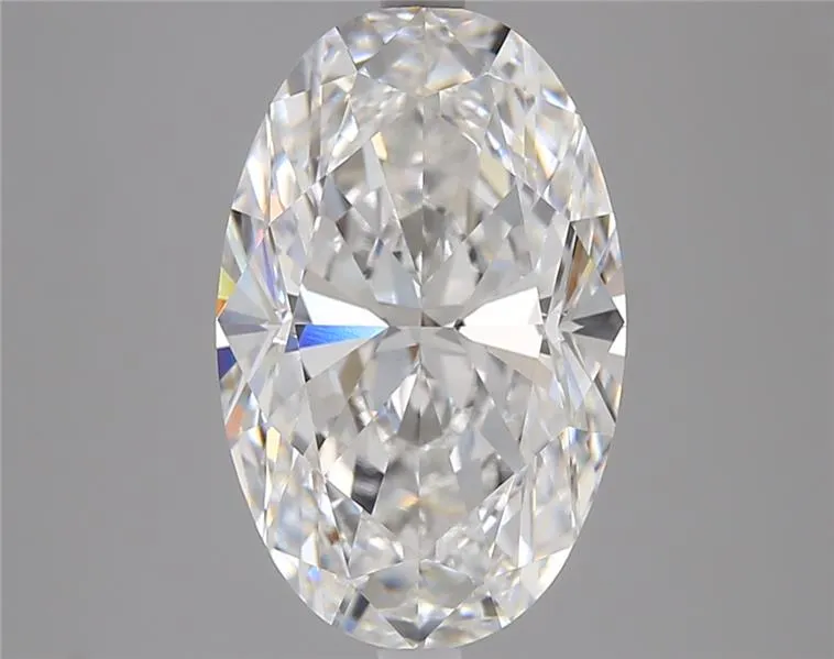 5.11ct Oval Lab Grown Diamond (Colour E, Clarity VVS2, IGI Certified)