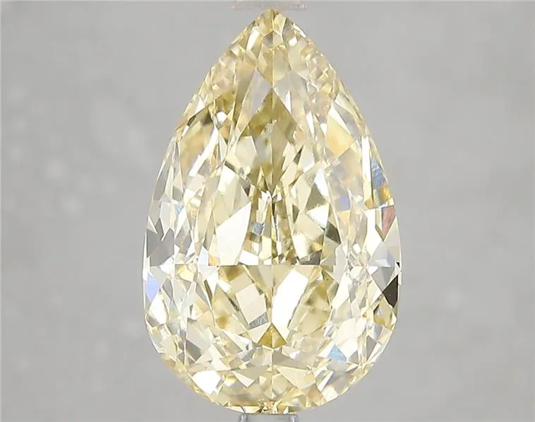 5.18ct Pear Lab Grown Diamond (Colour Fancy Intense Yellow, Clarity VS1, IGI Certified)