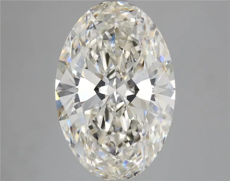 5.21ct Oval Lab Grown Diamond (Colour G, Clarity VVS2, IGI Certified)