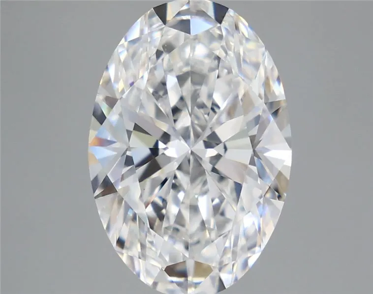 5.31ct Oval Lab Grown Diamond (Colour E, Clarity VVS2, IGI Certified)