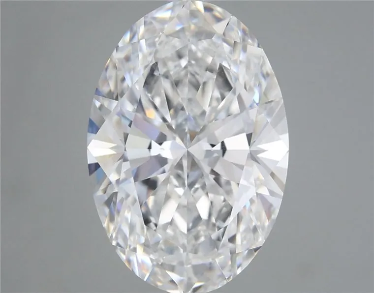 5.51ct Oval Lab Grown Diamond (Colour E, Clarity VVS2, IGI Certified)