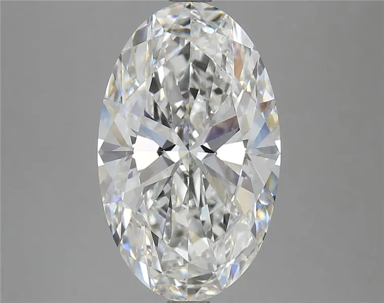 5.51ct Oval Lab Grown Diamond (Colour F, Clarity VS1, IGI Certified)