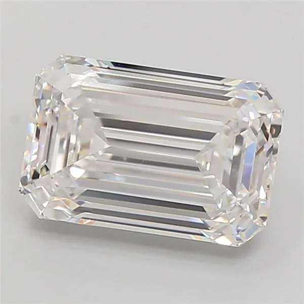 5.54ct Emerald Lab Grown Diamond (Colour E, Clarity VVS1, IGI Certified)