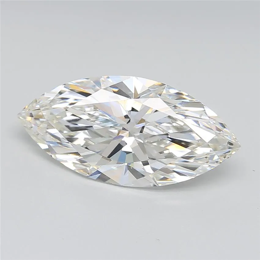 6.02ct Marquise Lab Grown Diamond (Colour G, Clarity VS1, IGI Certified)