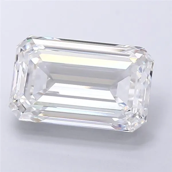 6.03ct Emerald Lab Grown Diamond (Colour E, Clarity VVS1, IGI Certified)