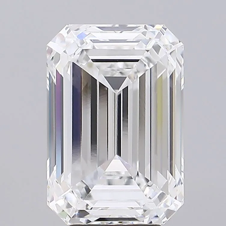 6.07ct Emerald Lab Grown Diamond (Colour E, Clarity VVS1, IGI Certified)