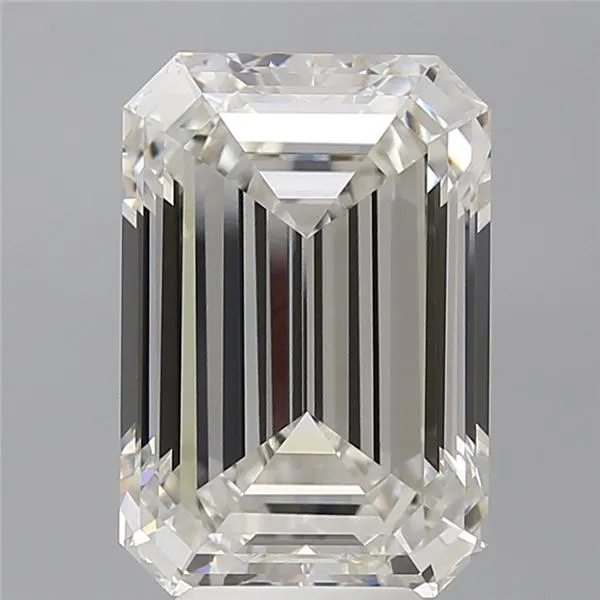 6.10ct Emerald Lab Grown Diamond (Colour G, Clarity VVS2, IGI Certified)