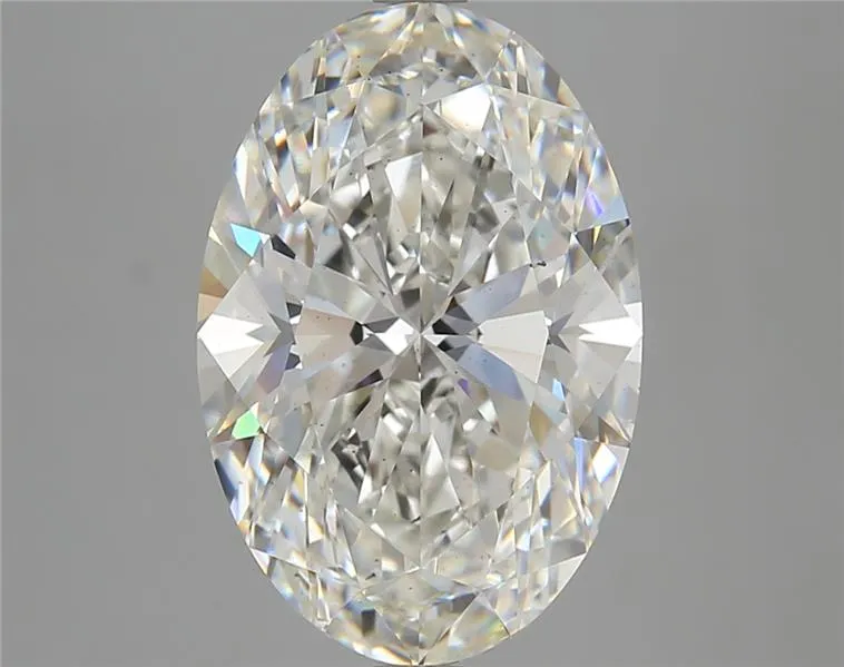 6.11ct Oval Lab Grown Diamond (Colour G, Clarity VS2, IGI Certified)