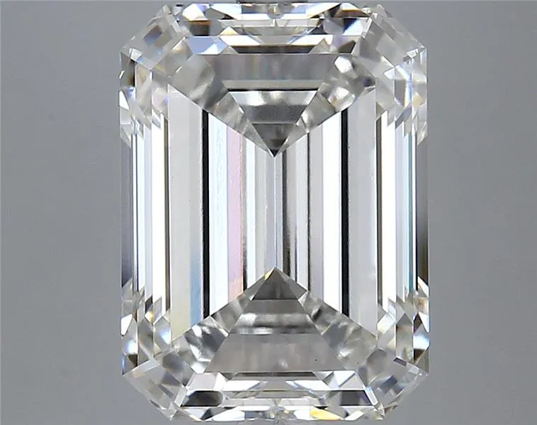6.44ct Emerald Lab Grown Diamond (Colour G, Clarity VVS2, IGI Certified)