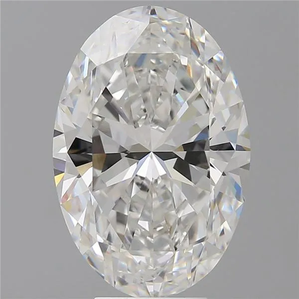 6.51ct Oval Lab Grown Diamond (Colour F, Clarity VVS2, IGI Certified)