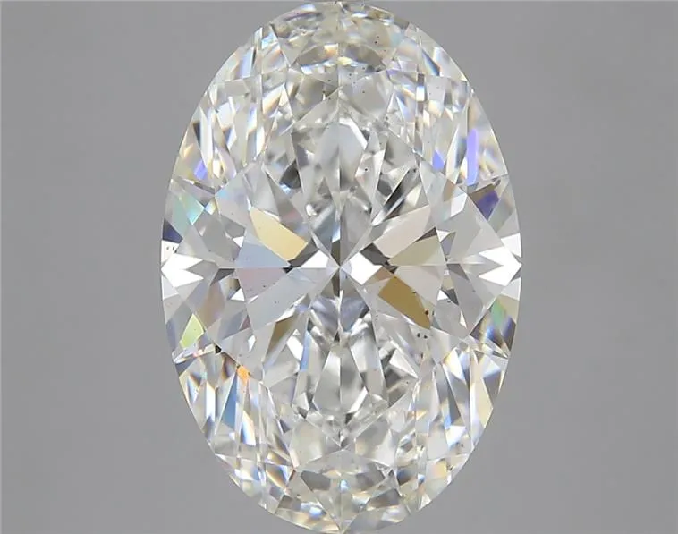 6.62ct Oval Lab Grown Diamond (Colour G, Clarity VS2, IGI Certified)