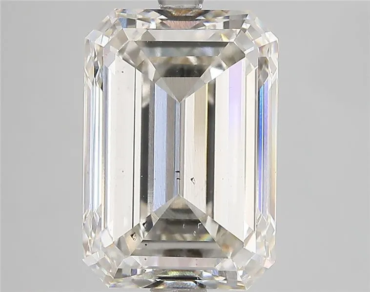 7.01ct Emerald Lab Grown Diamond (Colour I, Clarity SI2, IGI Certified)