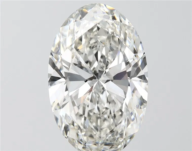 7.41ct Oval Lab Grown Diamond (Colour G, Clarity VVS2, IGI Certified)