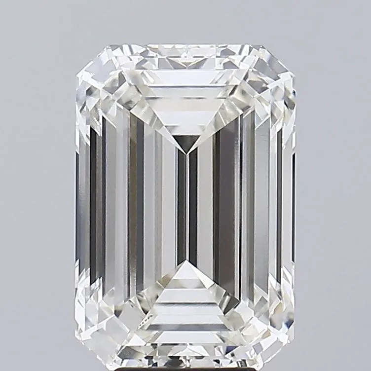 7.59ct Emerald Lab Grown Diamond (Colour H, Clarity VVS1, IGI Certified)