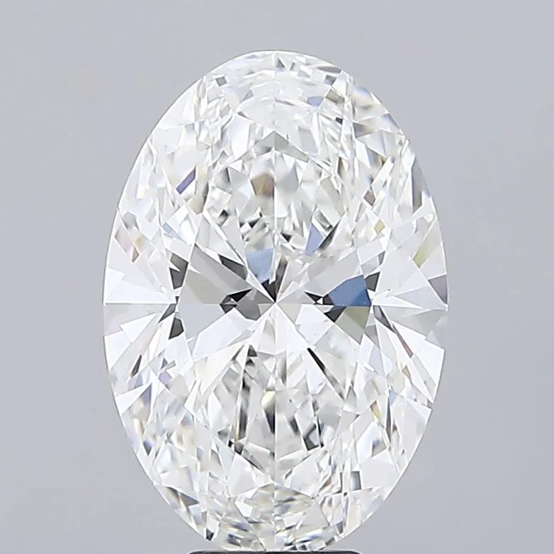 8.02ct Oval Lab Grown Diamond (Colour F, Clarity VS1, IGI Certified)