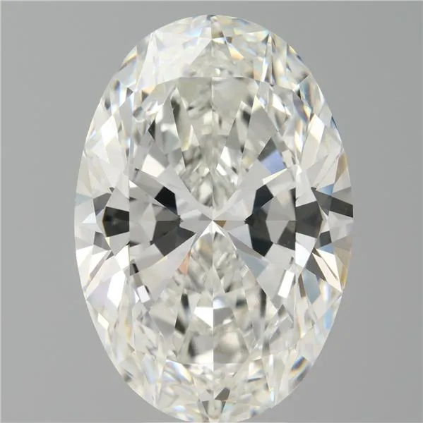 8.08ct Oval Lab Grown Diamond (Colour G, Clarity VVS2, IGI Certified)