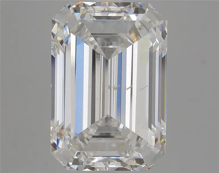 8.14ct Emerald Lab Grown Diamond (Colour F, Clarity SI1, IGI Certified)