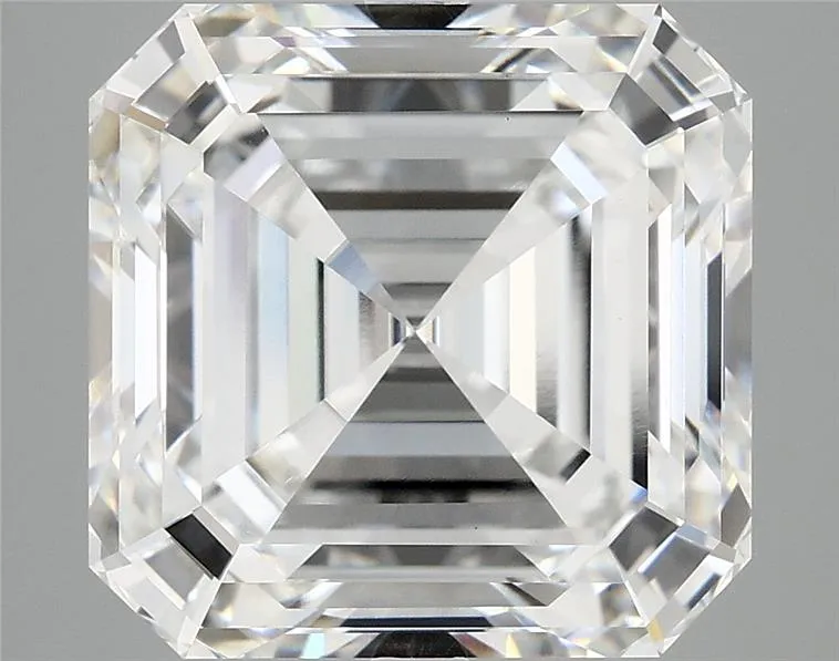 8.15ct Asscher Lab Grown Diamond (Colour F, Clarity VVS2, IGI Certified)