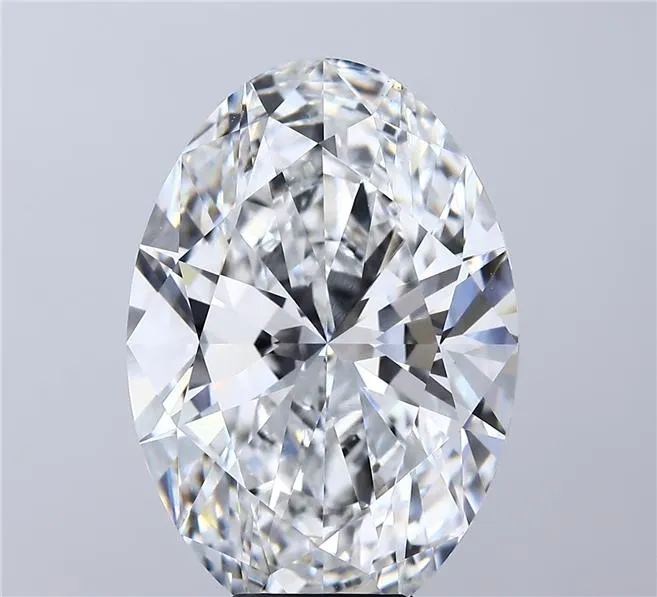 9.09ct Oval Lab Grown Diamond (Colour E, Clarity VS1, IGI Certified)
