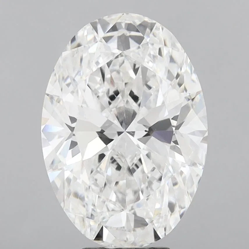 9.54ct Oval Lab Grown Diamond (Colour E, Clarity VVS2, IGI Certified)