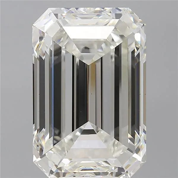 9.90ct Emerald Lab Grown Diamond (Colour G, Clarity VS1, IGI Certified)