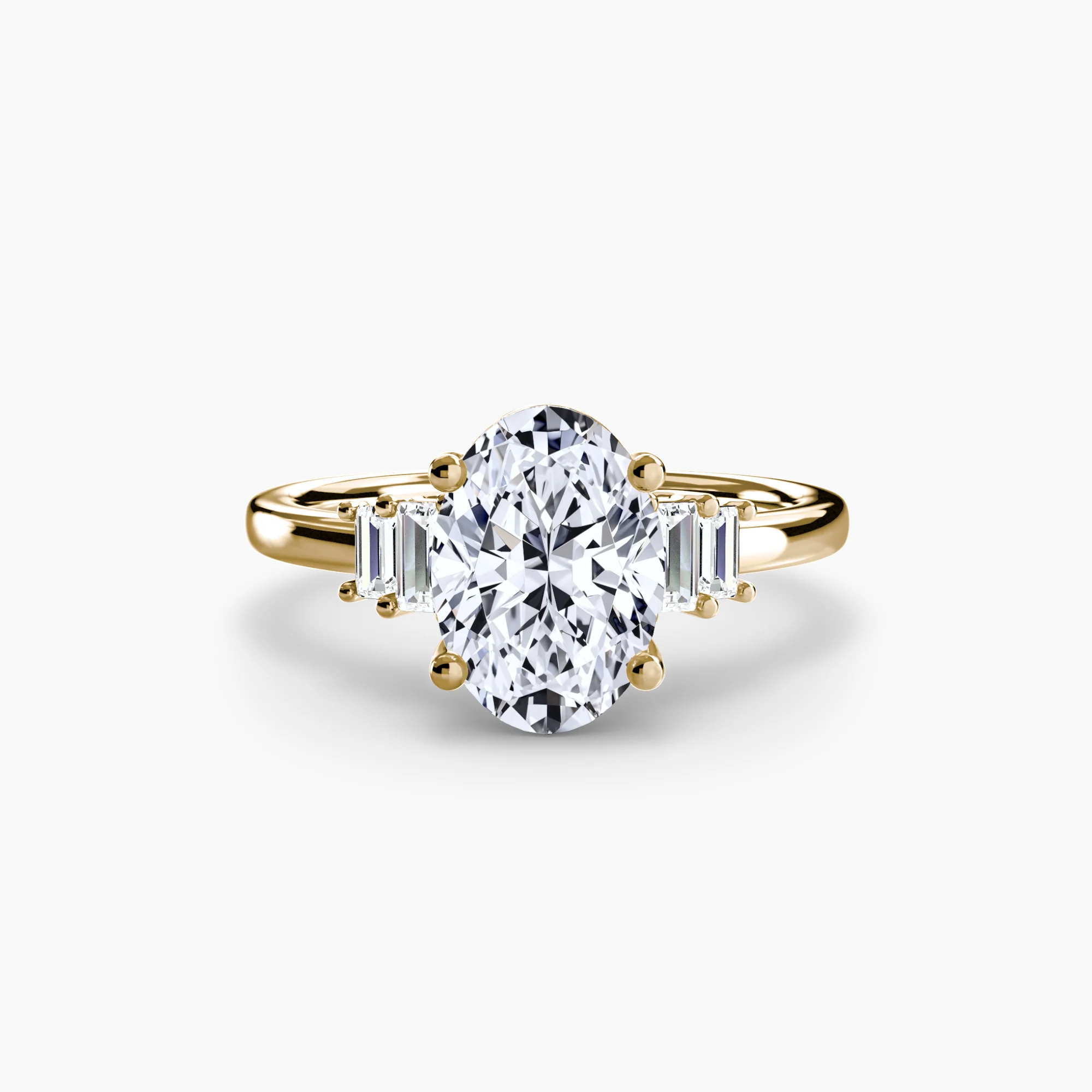 Baguette Accent Solitaire - Image 15