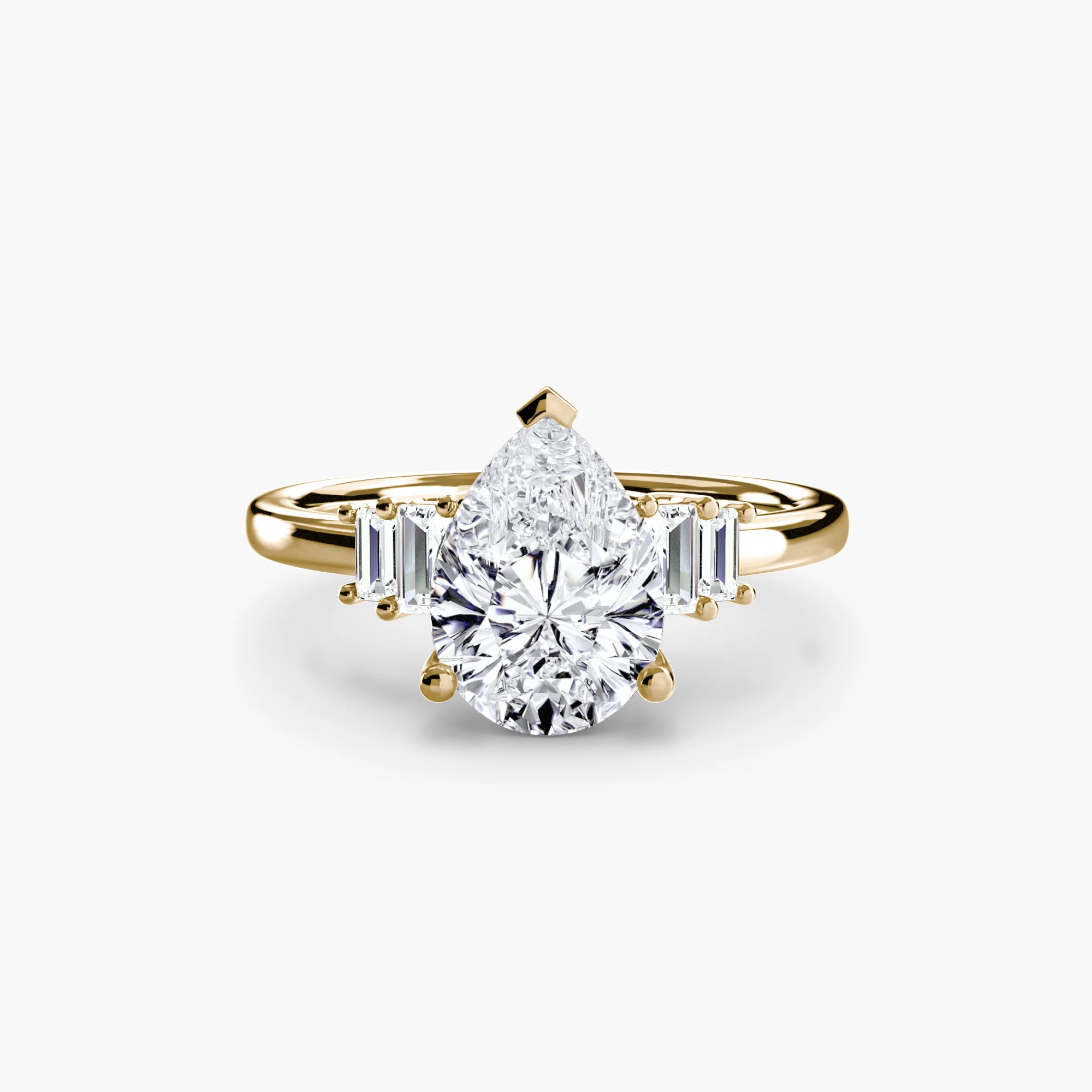 Baguette Accent Solitaire - Image 16