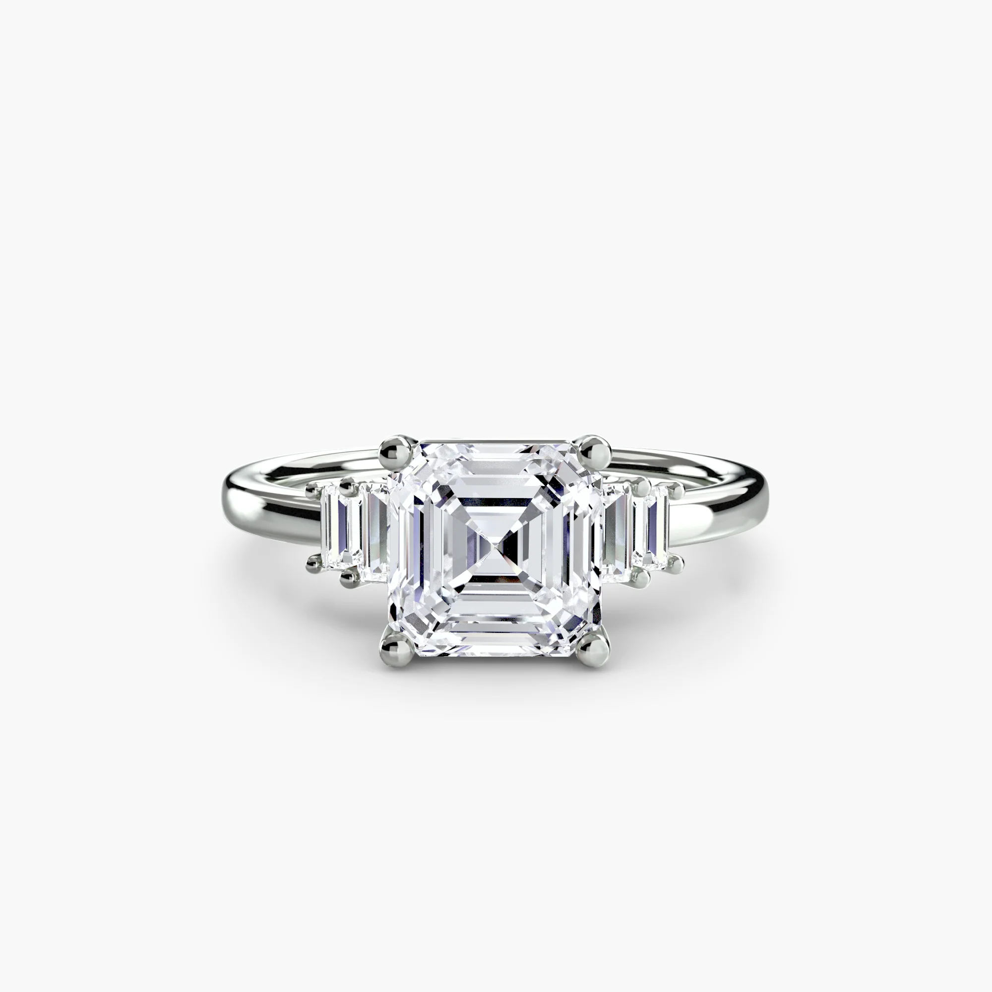 Baguette Accent Solitaire - Image 40