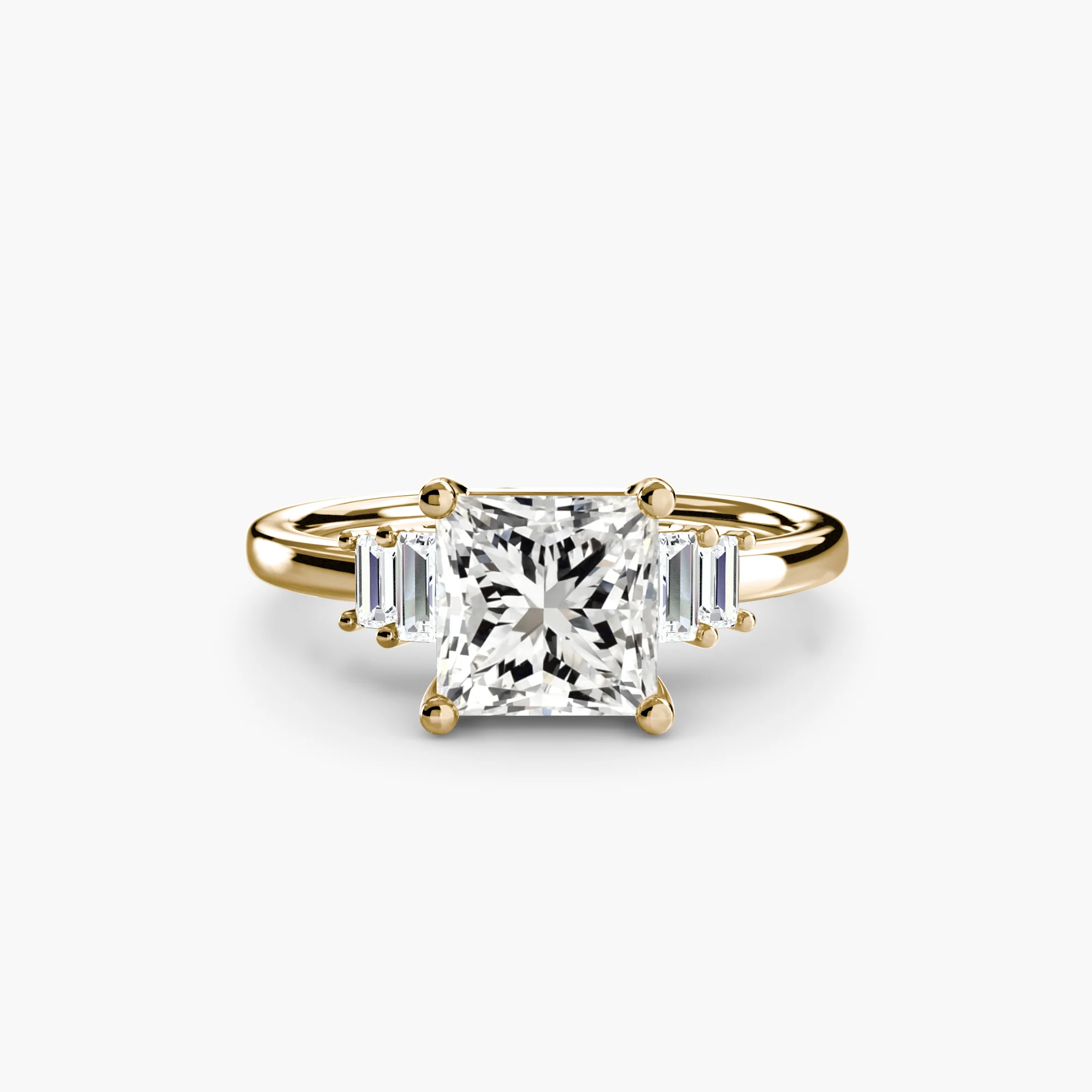 Baguette Accent Solitaire - Image 43