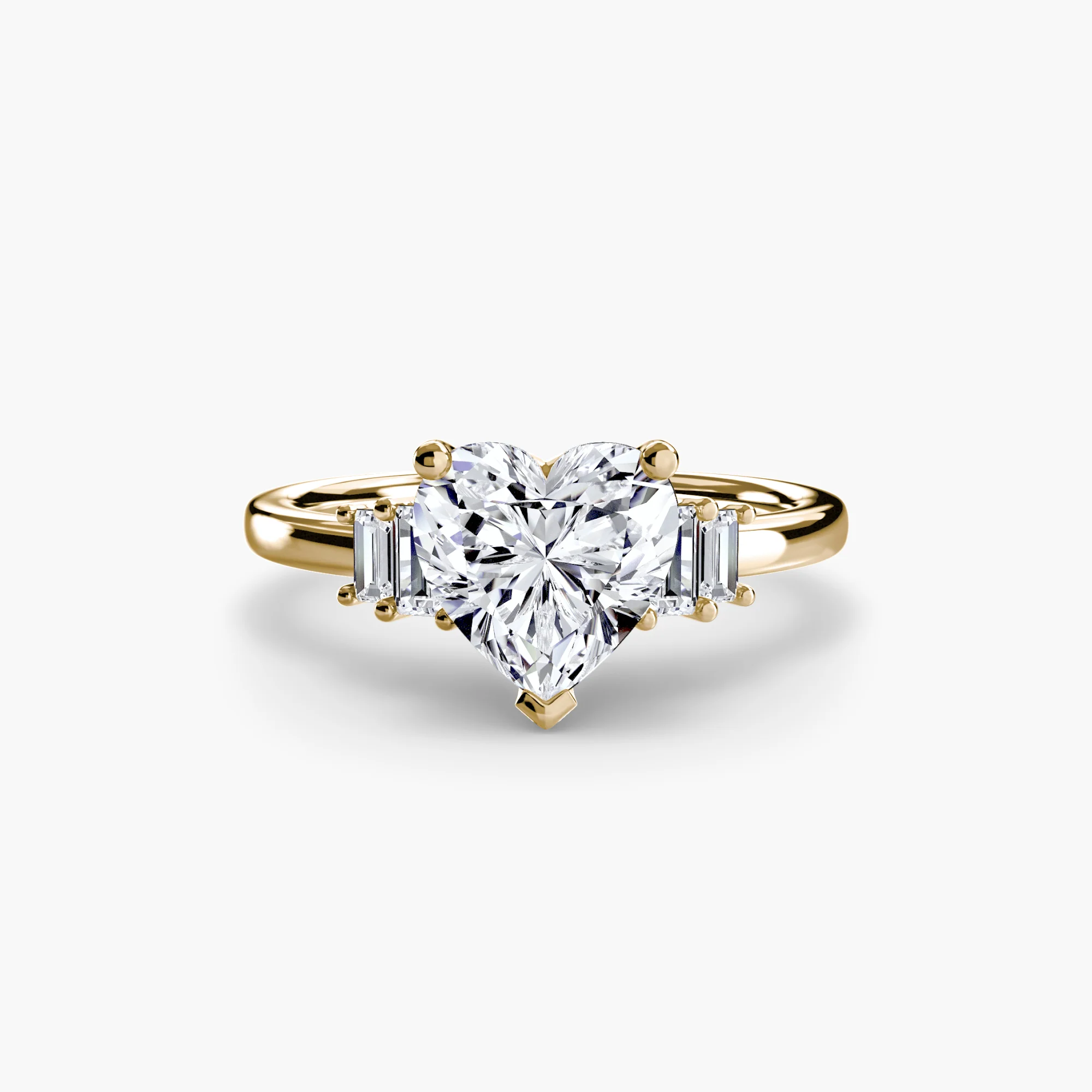 Baguette Accent Solitaire - Image 48