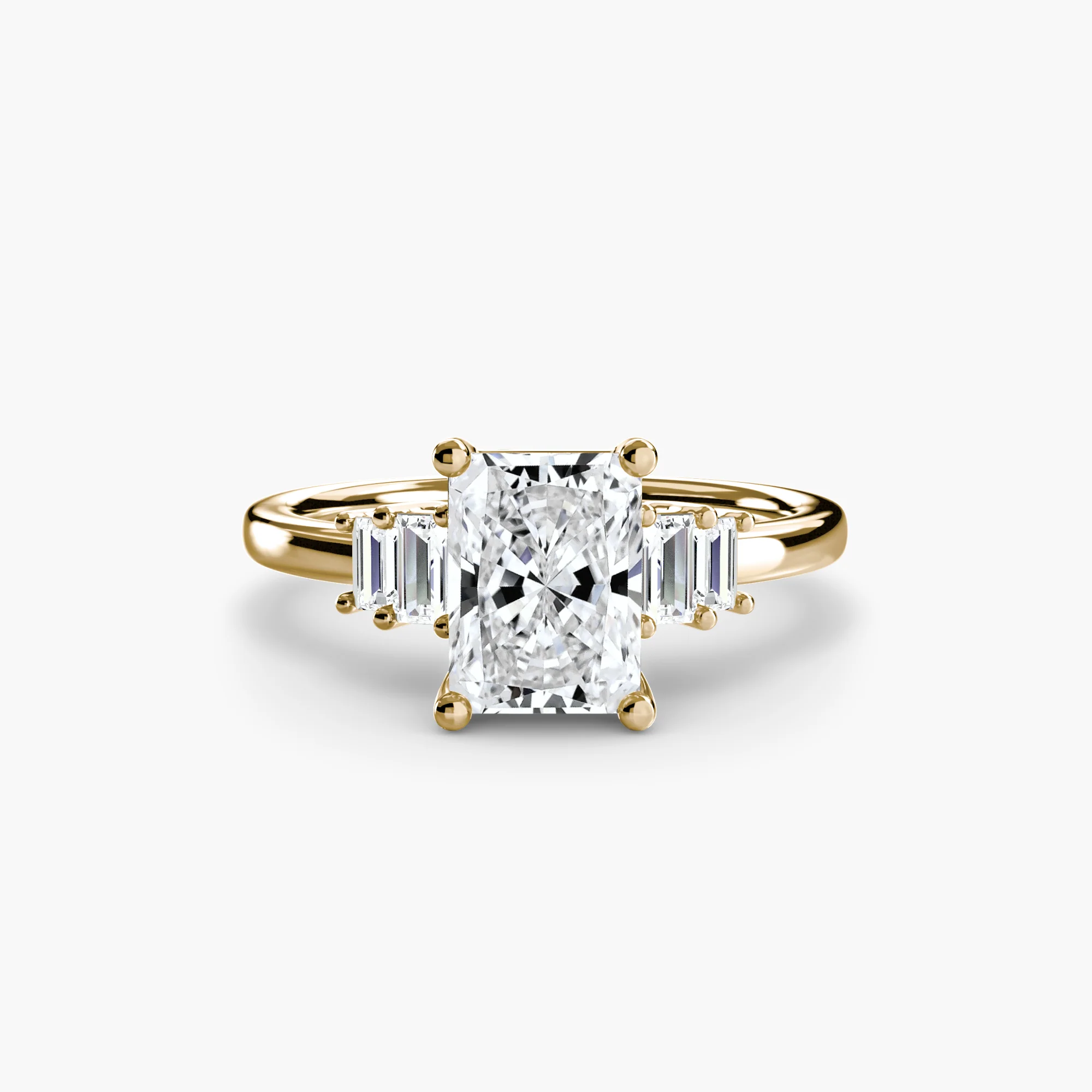 Baguette Accent Solitaire - Image 49