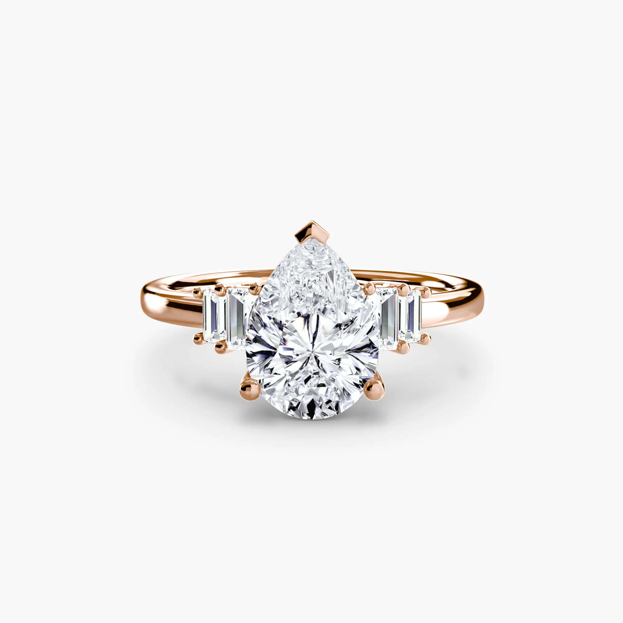 Baguette Accent Solitaire - Image 56