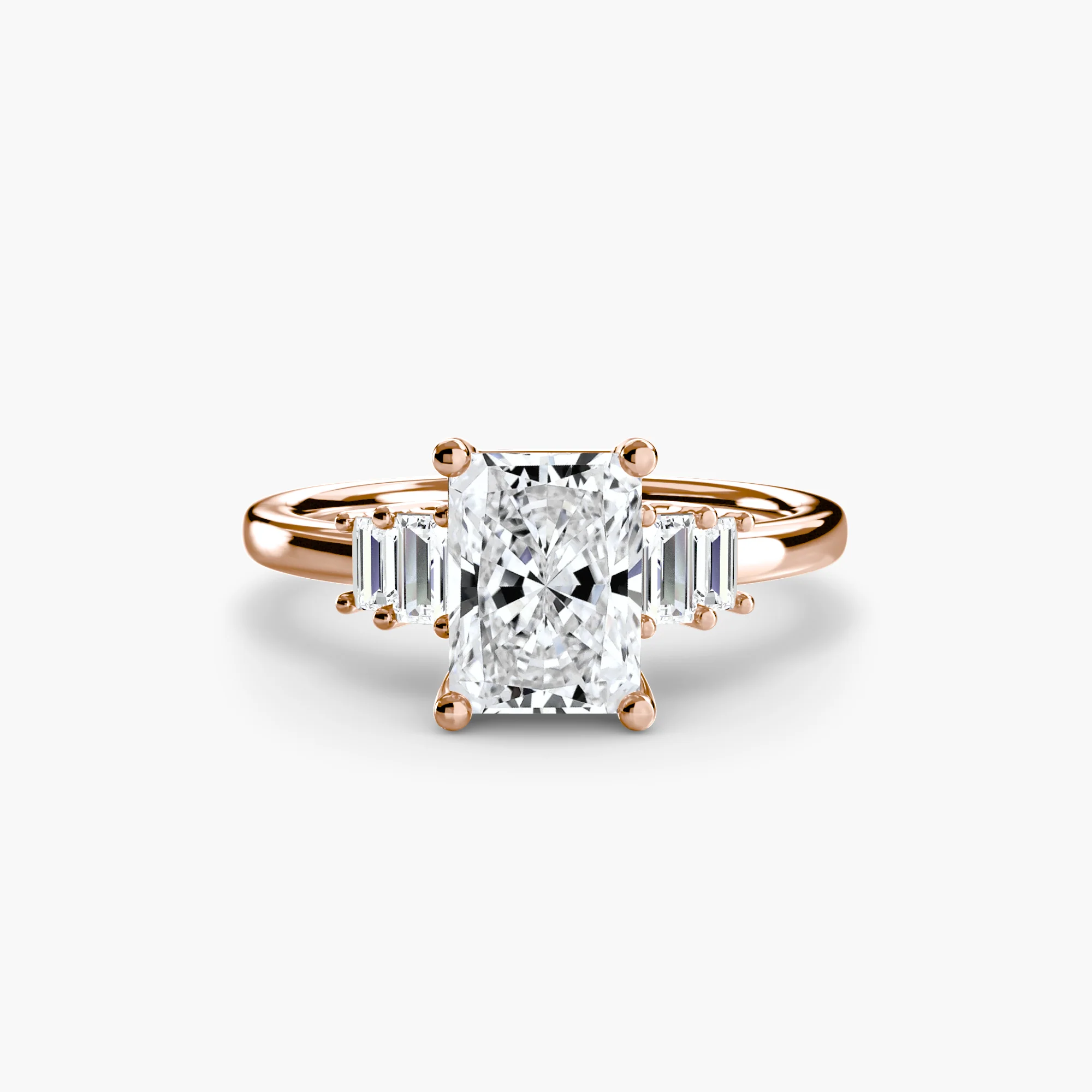 Baguette Accent Solitaire - Image 59