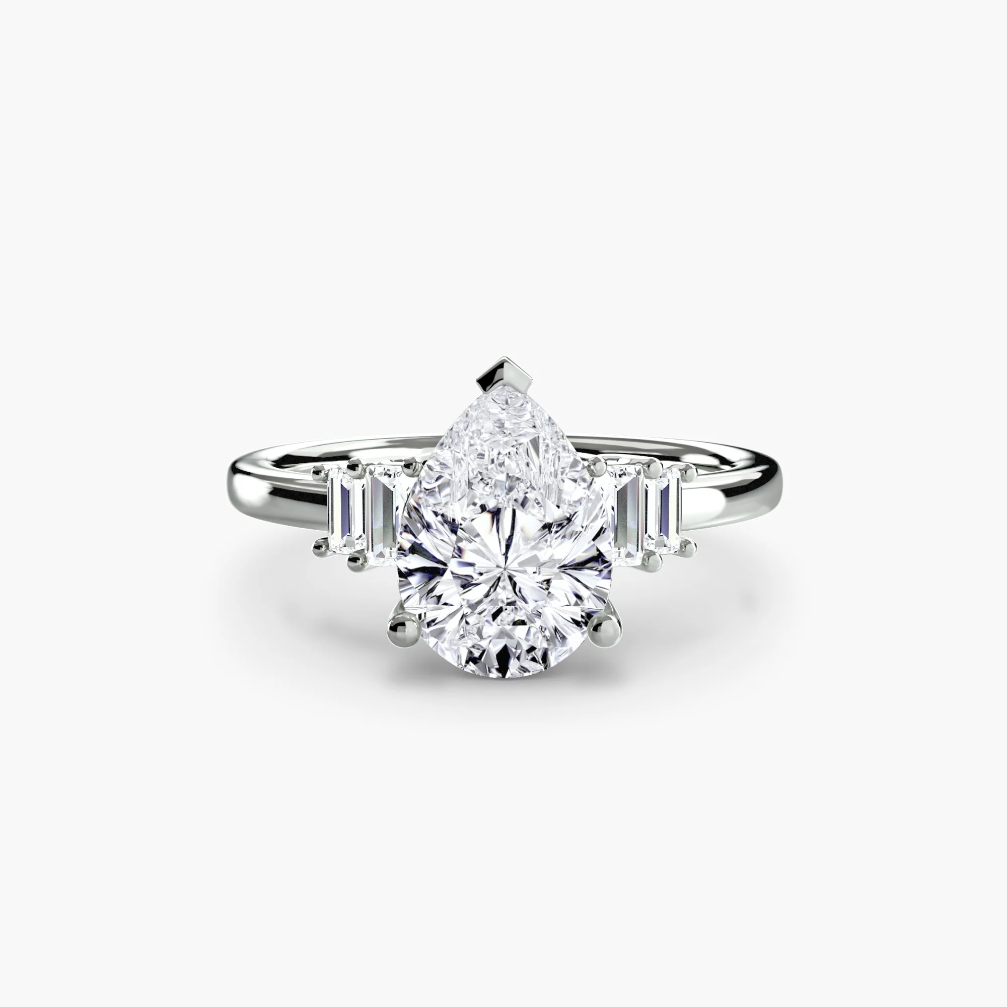 Baguette Accent Solitaire - Image 6