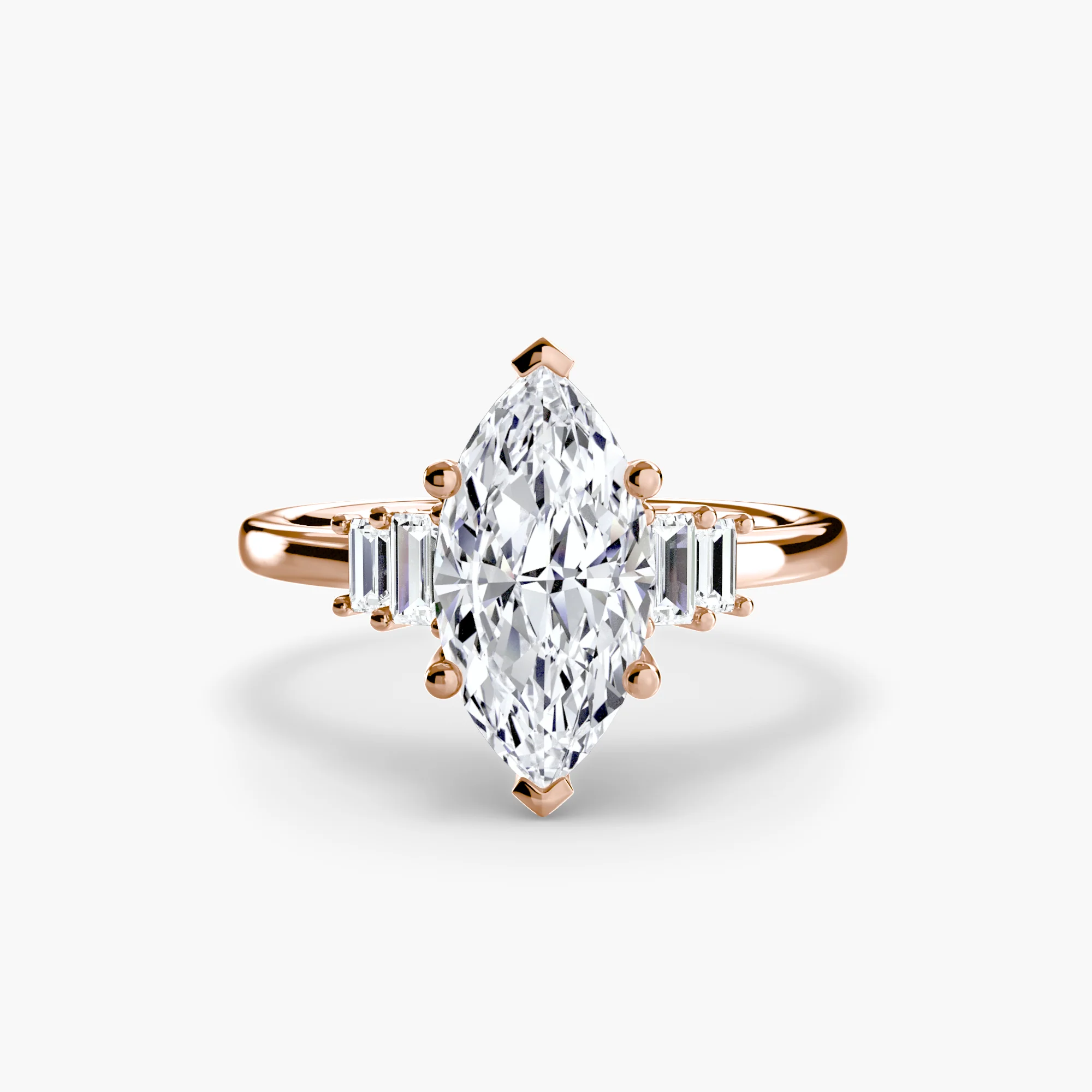 Baguette Accent Solitaire - Image 61