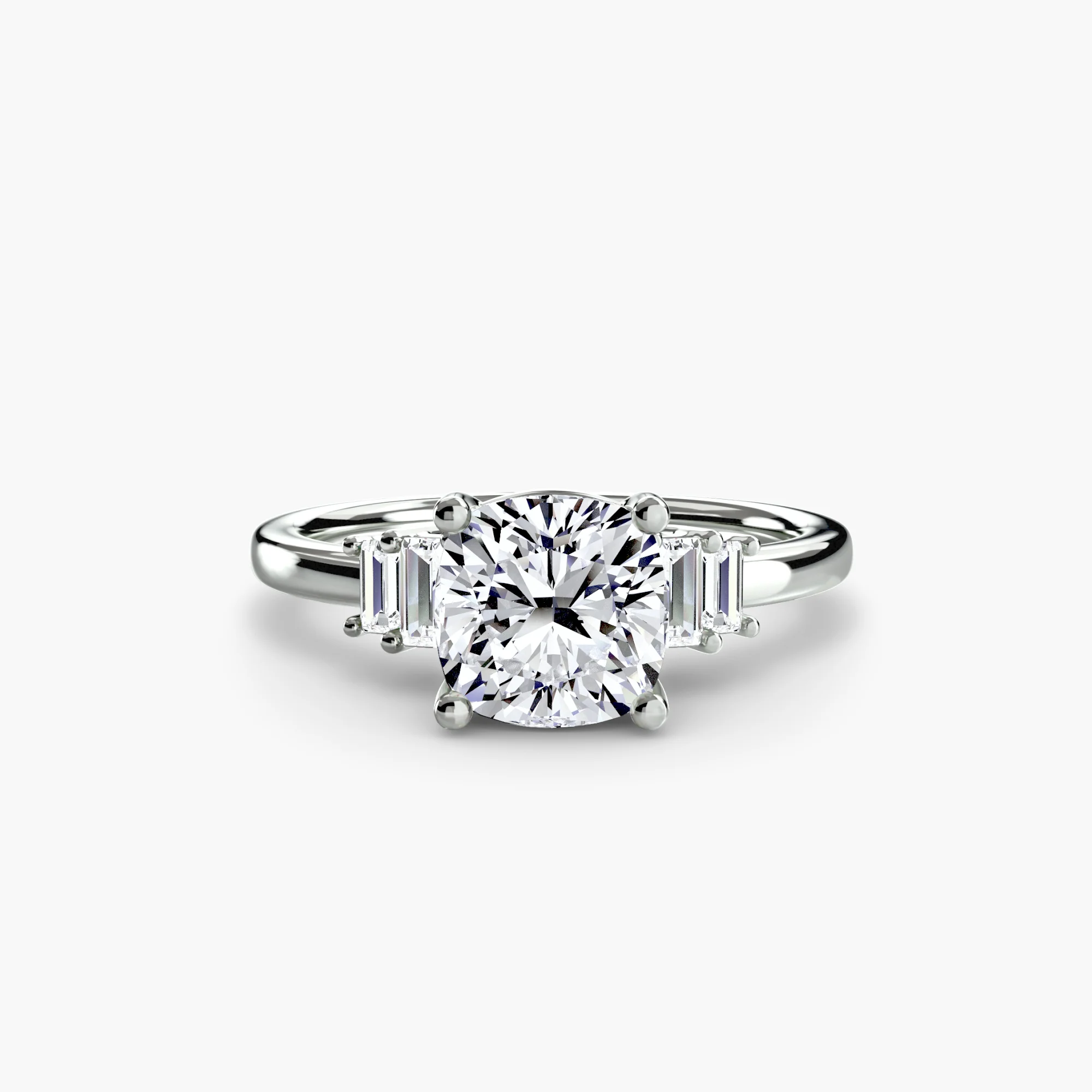 Baguette Accent Solitaire - Image 64