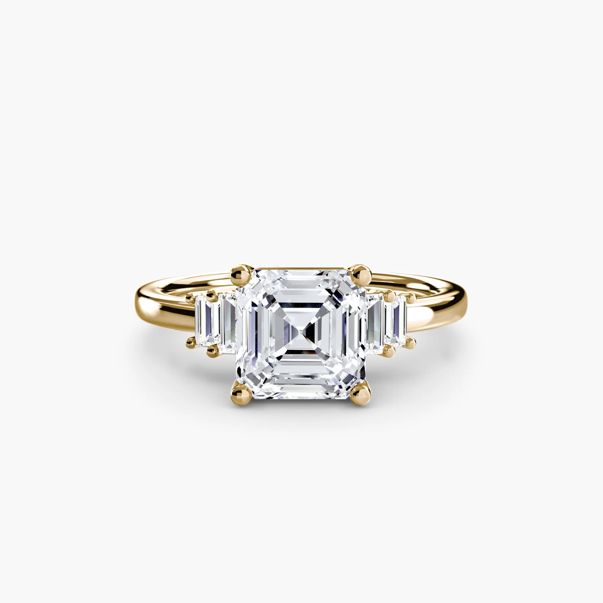 Baguette Accent Solitaire - Image 80