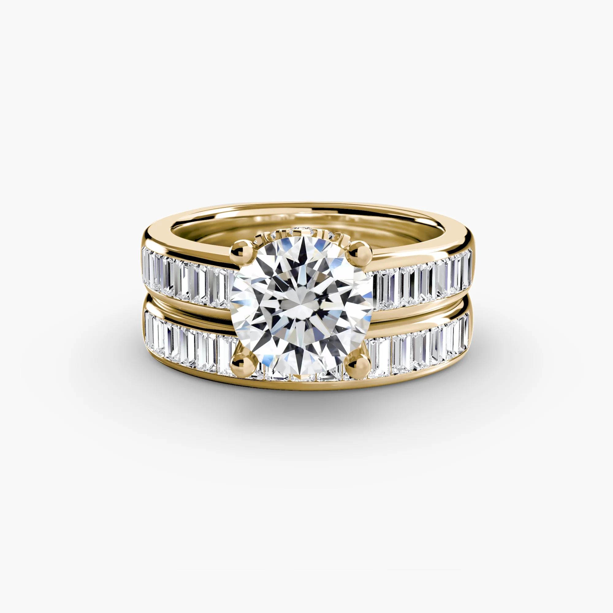 Baguette Channel Solitaire - Image 9