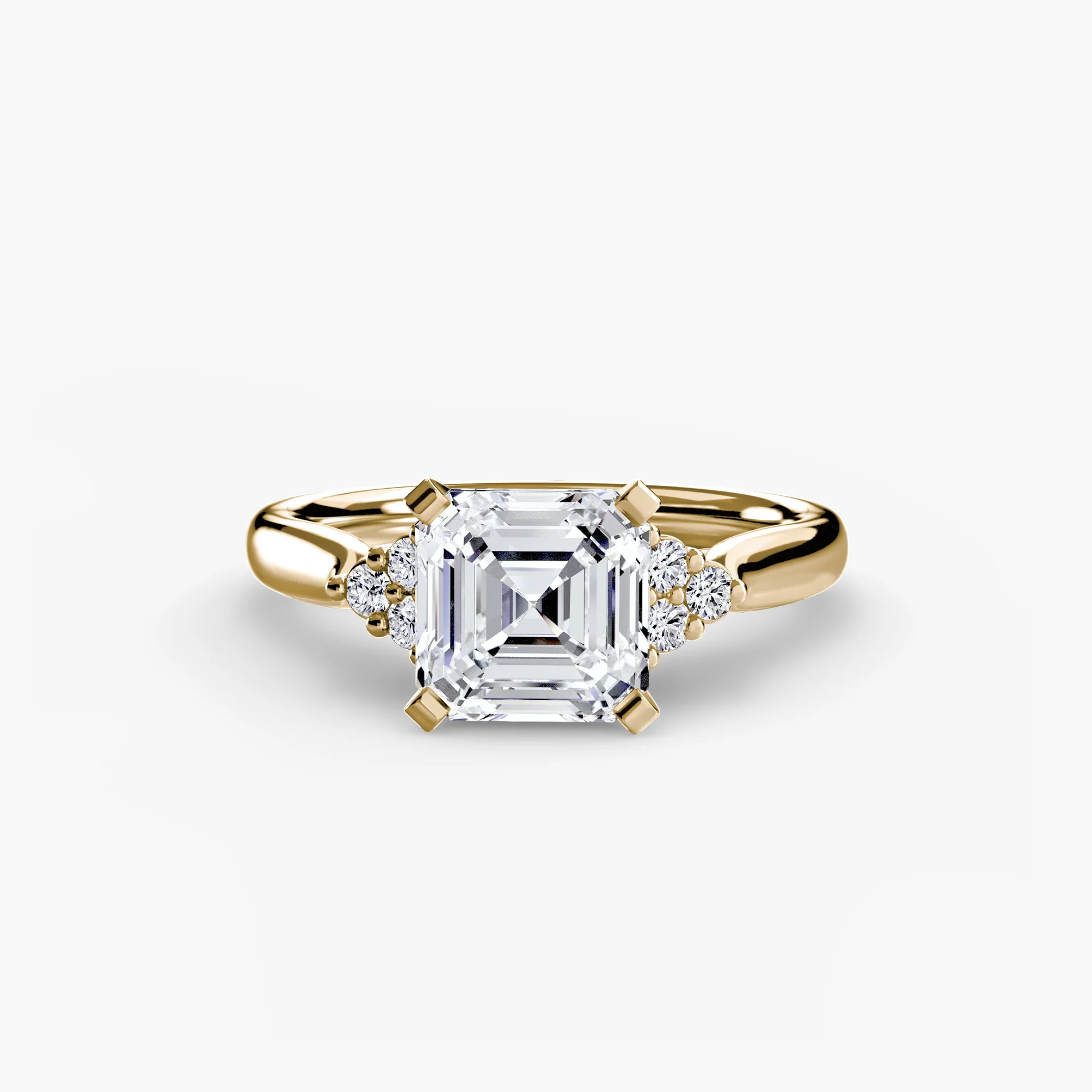 Solitaire with Cluster Shoulders 2 - Image 20