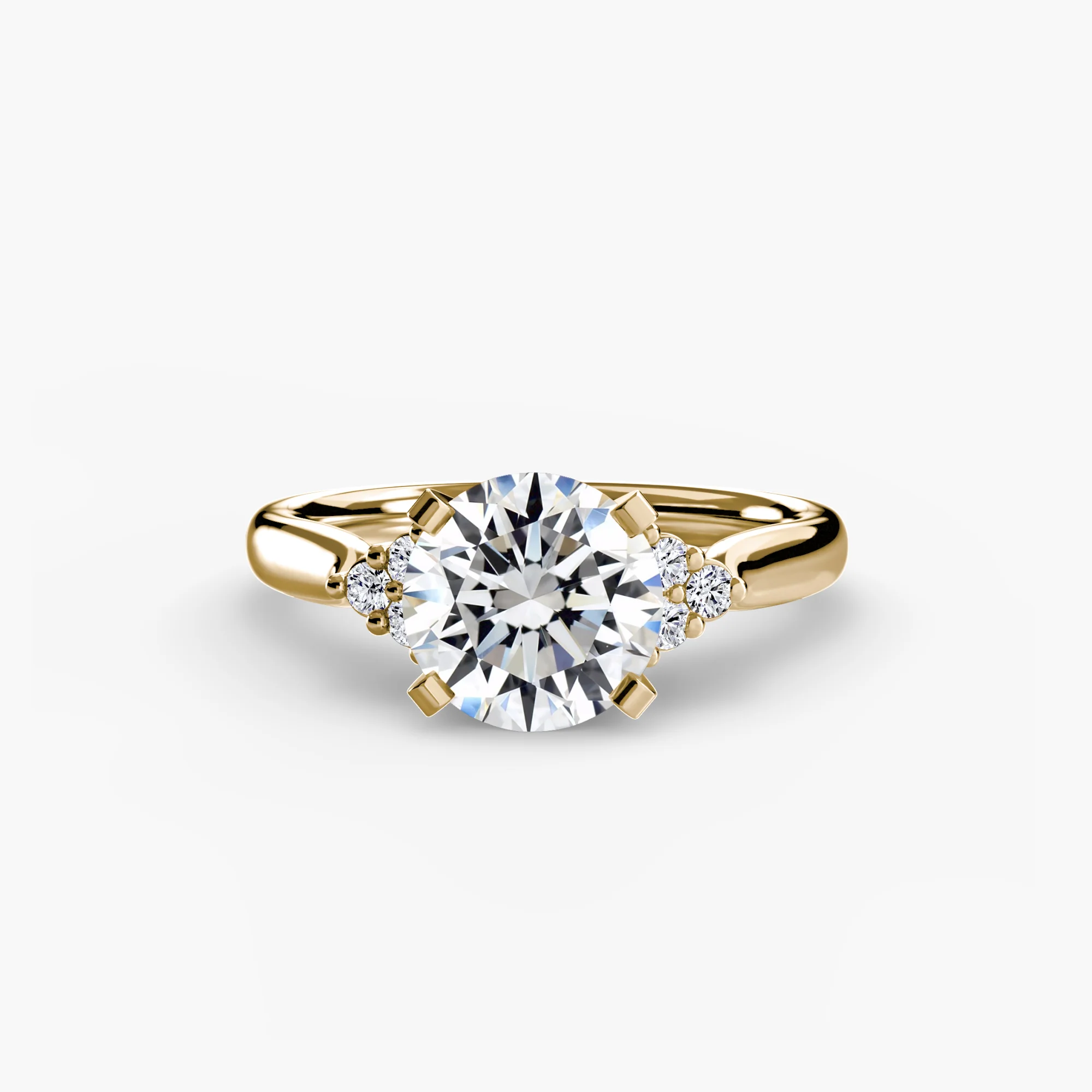 Solitaire with Cluster Shoulders 2 - Image 42
