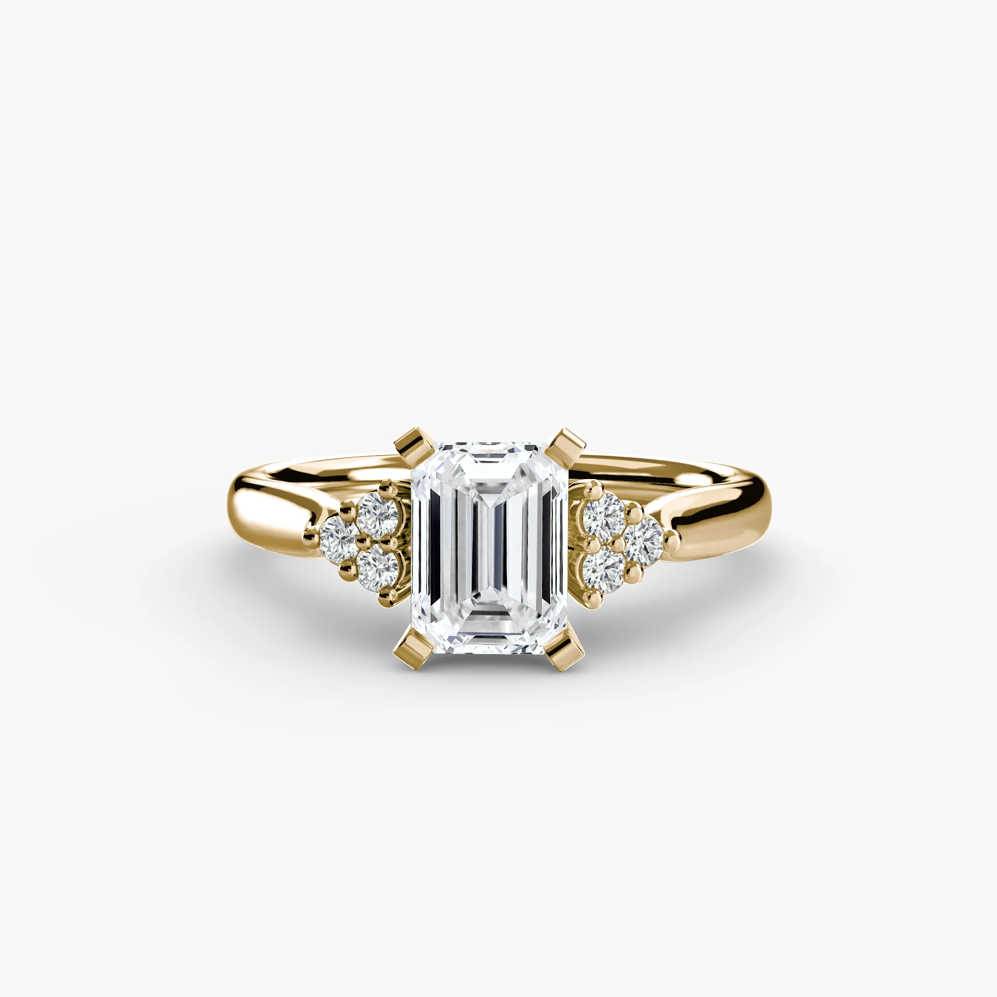 Solitaire with Cluster Shoulders 2 - Image 47