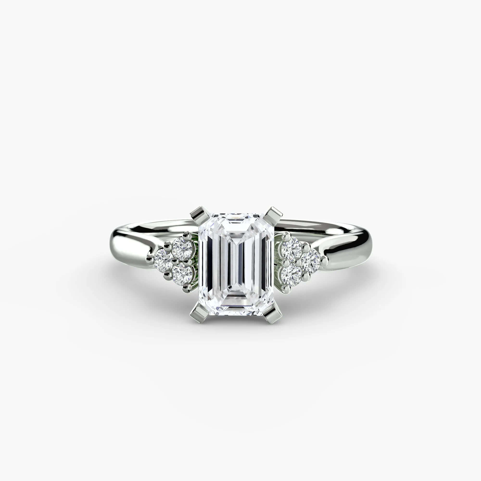 Solitaire with Cluster Shoulders 2 - Image 67